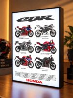 Honda CBR Serisi Işıklı Moto LightBox – 30x40 cm - görsel 4