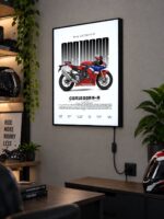 Honda CBR1000RR-R Fireblade SP Işıklı Moto LightBox – 30x40 cm