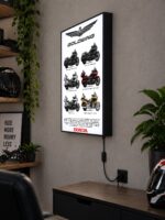 Honda Gold Wing Serisi Işıklı Moto LightBox – 30x40 cm - görsel 2