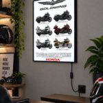 Honda Gold Wing Serisi Işıklı Moto LightBox – 30x40 cm