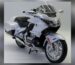 Honda Goldwing maket GL 1800 1:9 ölçek beyaz ışıklı diecast model
