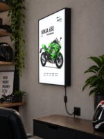 Kawasaki Ninja 650 Performance Işıklı Moto LightBox – 30x40 cm - görsel 2