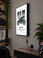 Kawasaki Ninja H2R Işıklı Moto LightBox – 30x40 cm - görsel 2