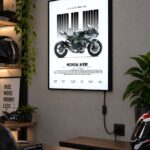 Kawasaki Ninja H2R Işıklı Moto LightBox – 30x40 cm