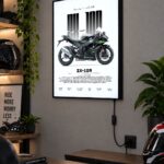 Kawasaki Ninja ZX-10R Işıklı Moto LightBox – 30x40 cm