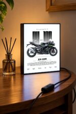Kawasaki Ninja ZX-10R Işıklı Moto LightBox – 30x40 cm - görsel 3
