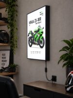 Kawasaki Ninja ZX-10R Performance Işıklı Moto LightBox – 30x40 cm - görsel 2