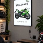 Kawasaki Ninja ZX-4RR Işıklı Moto LightBox – 30x40 cm