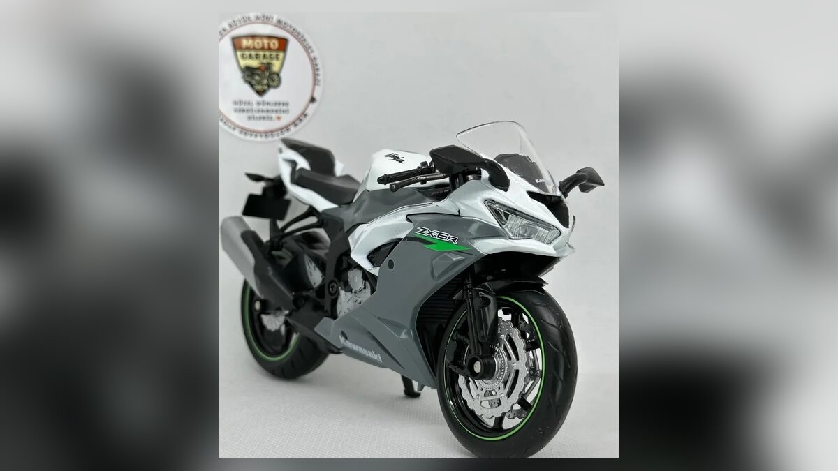 Kawasaki Ninja ZX-6R maket 1:12 ölçek RMZ City diecast model