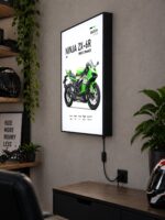 Kawasaki Ninja ZX-6R Performance Işıklı Moto LightBox – 30x40 cm - görsel 2