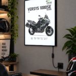 Kawasaki Versys 1000 SE Tourer Işıklı Moto LightBox – 30x40 cm