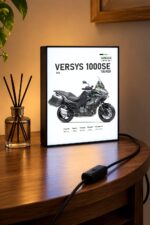 Kawasaki Versys 1000 SE Tourer Işıklı Moto LightBox – 30x40 cm - görsel 3