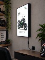 Kawasaki Z900 Işıklı Moto LightBox – 30x40 cm - görsel 2