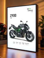 Kawasaki Z900 Işıklı Moto LightBox – 30x40 cm - görsel 4
