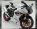 Suzuki GSX-R1000 maket 1:9 ölçek beyaz ışıklı diecast model