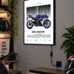 Suzuki GSX-R1000R Işıklı Moto LightBox – 30x40 cm