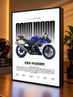 Suzuki GSX-R1000R Işıklı Moto LightBox – 30x40 cm - görsel 4