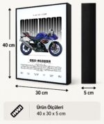 Suzuki GSX-R1000R Işıklı Moto LightBox – 30x40 cm - görsel 5
