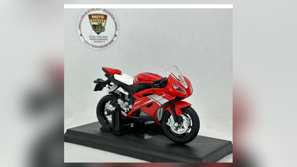 Yamaha R6 maket 1:18 ölçek diecast model motosiklet