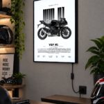 Yamaha YZF-R1 Işıklı Moto LightBox – 30x40 cm