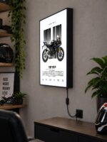 Yamaha YZF-R1M Işıklı Moto LightBox – 30x40 cm - görsel 2